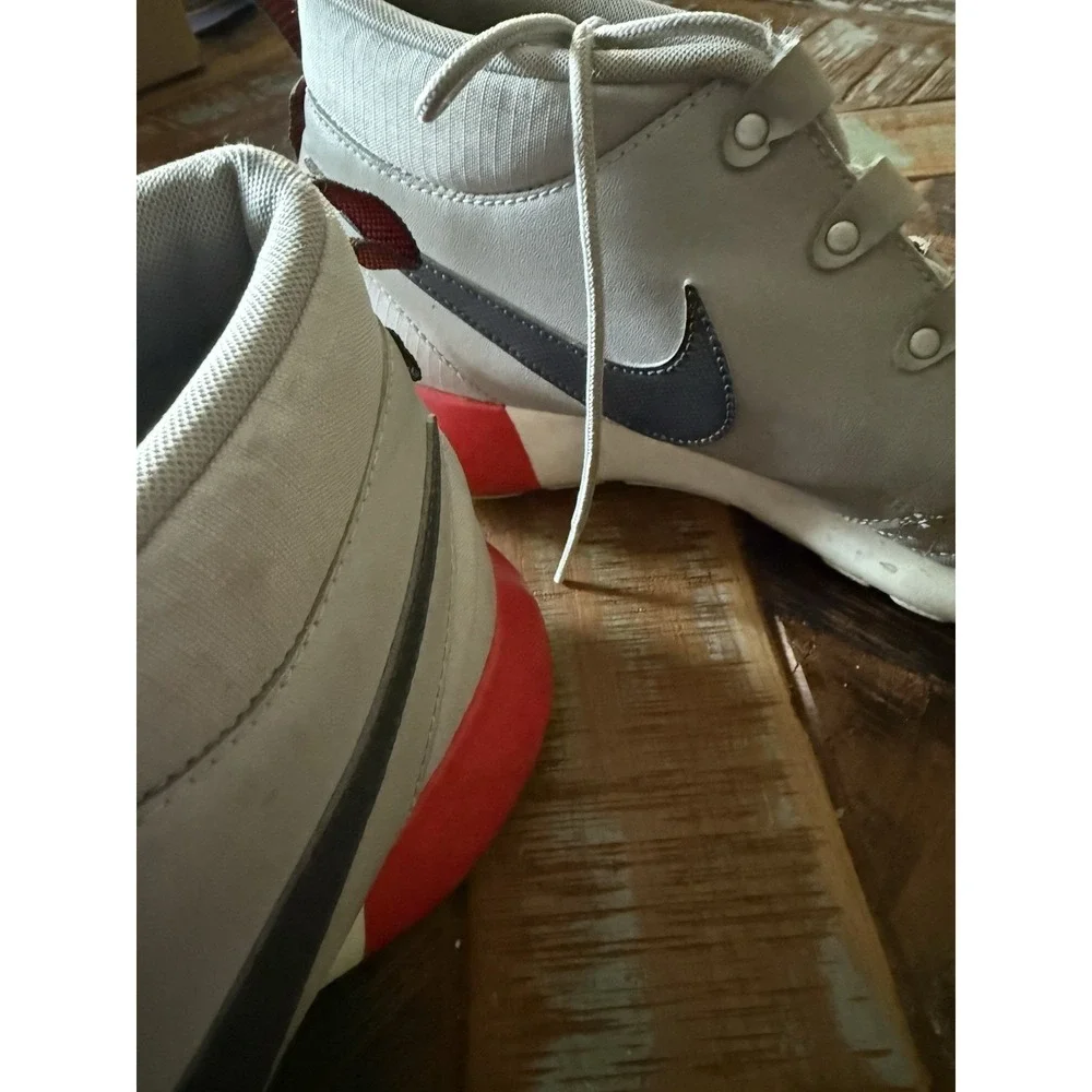 Men's Nike Chukka Roche Run Grey Red Size 13